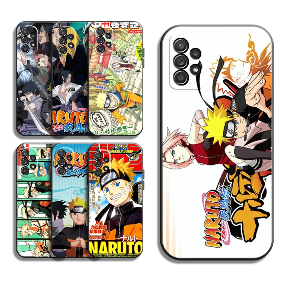 

Naruto Anime Japanese Phone Cases For Samsung A31 A32 4G A32 5G A42 5G A20 A21 A22 4G 5G Carcasa Coque Soft TPU Back Cover