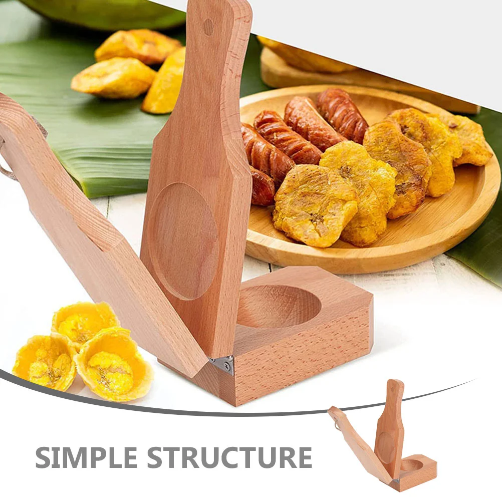 Ground Tostone Smasher Tostones Plantain Press Crusher Tool Tortilla Manual Potato Tools