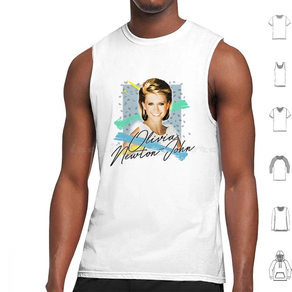

Olivia Newton John Tank Tops Vest Sleeveless