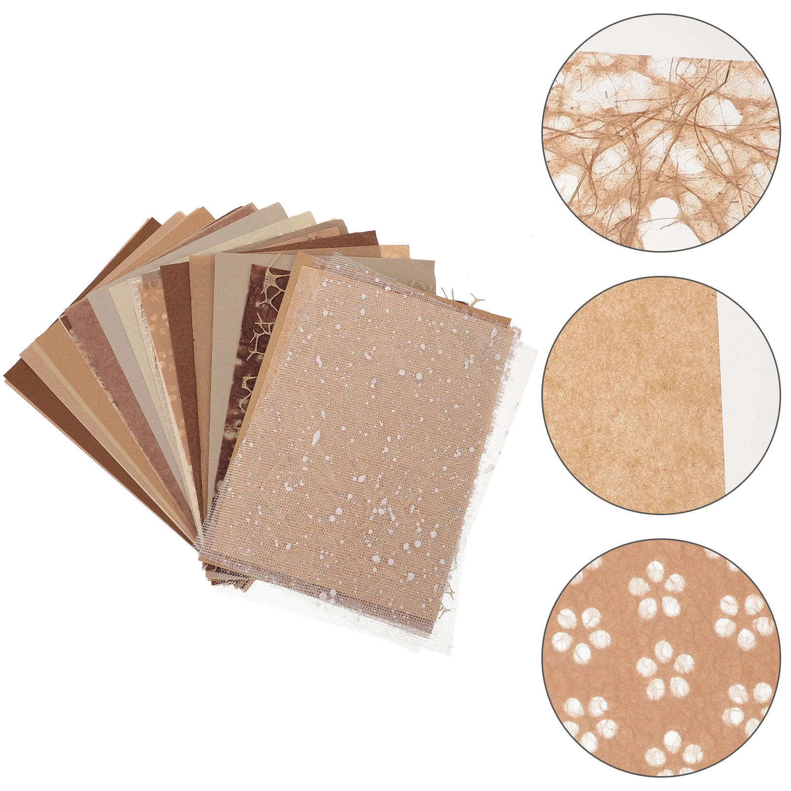 

30 Sheets Scrapbook Paper Hand Account Scrapbooking Supplies Decorative Journaling Background Craft