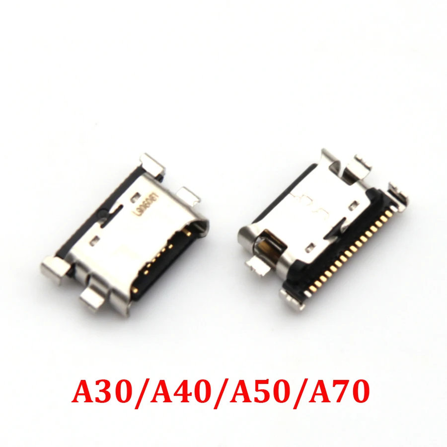 10 шт. USB-разъем для зарядки Samsung A01 A11 A21 A20S A31 A51 A71 A30 A50 A70 A32 A52 A72 A300 A500 A320 A520 док-разъем