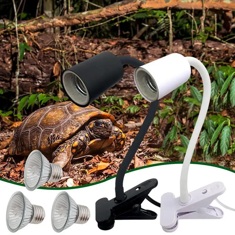 

Reptile Heat Lamp Turtle Light Reptile Heat Lamp UVA UVB Heat Lamp Bulbs Dimmable Switch And 360 Rotatable Hose Turtle Light