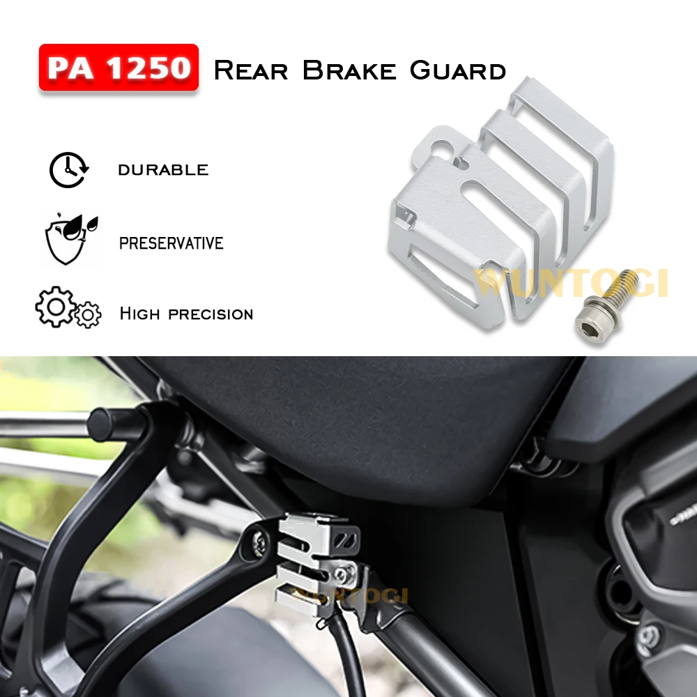 

Аксессуары для Pan America 1250 S PA1250 PAN AMERICA 1250, Защитная крышка для заднего тормозного насоса мотоцикла, резервуара жидкости