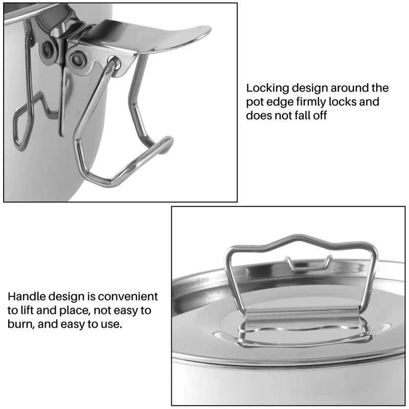 Форма Для выпечки из Нержавеющей Стали С Крышкой И Легко Поднимающейся Ручкой