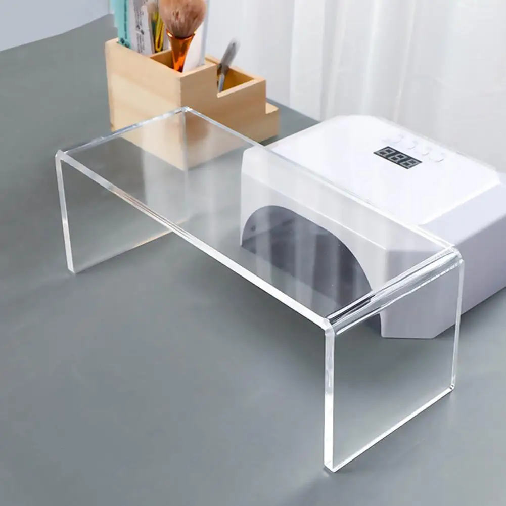 

Holding Arms Transparent Hand Rest Manicure Table Holder for Beauty