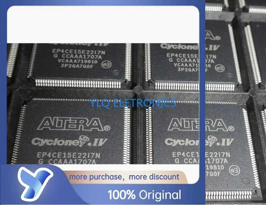 

Оригинальный Новый микросхема EP4CE15E22I7N EP4CE15E22C8N