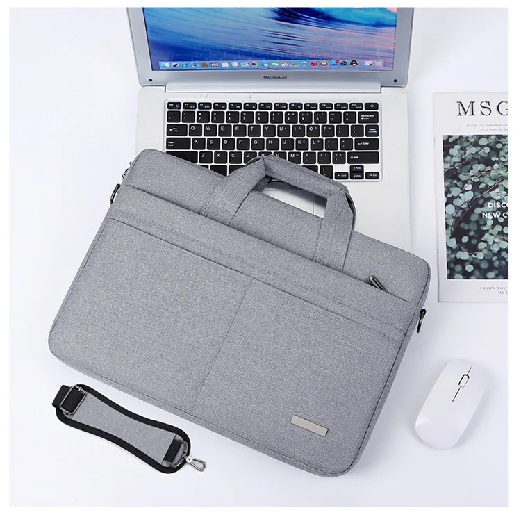 Сумка-чехол для ноутбука сумка на плечо портфель 13 14 15 6 дюймов Macbook Air Pro HP Huawei Asus Dell