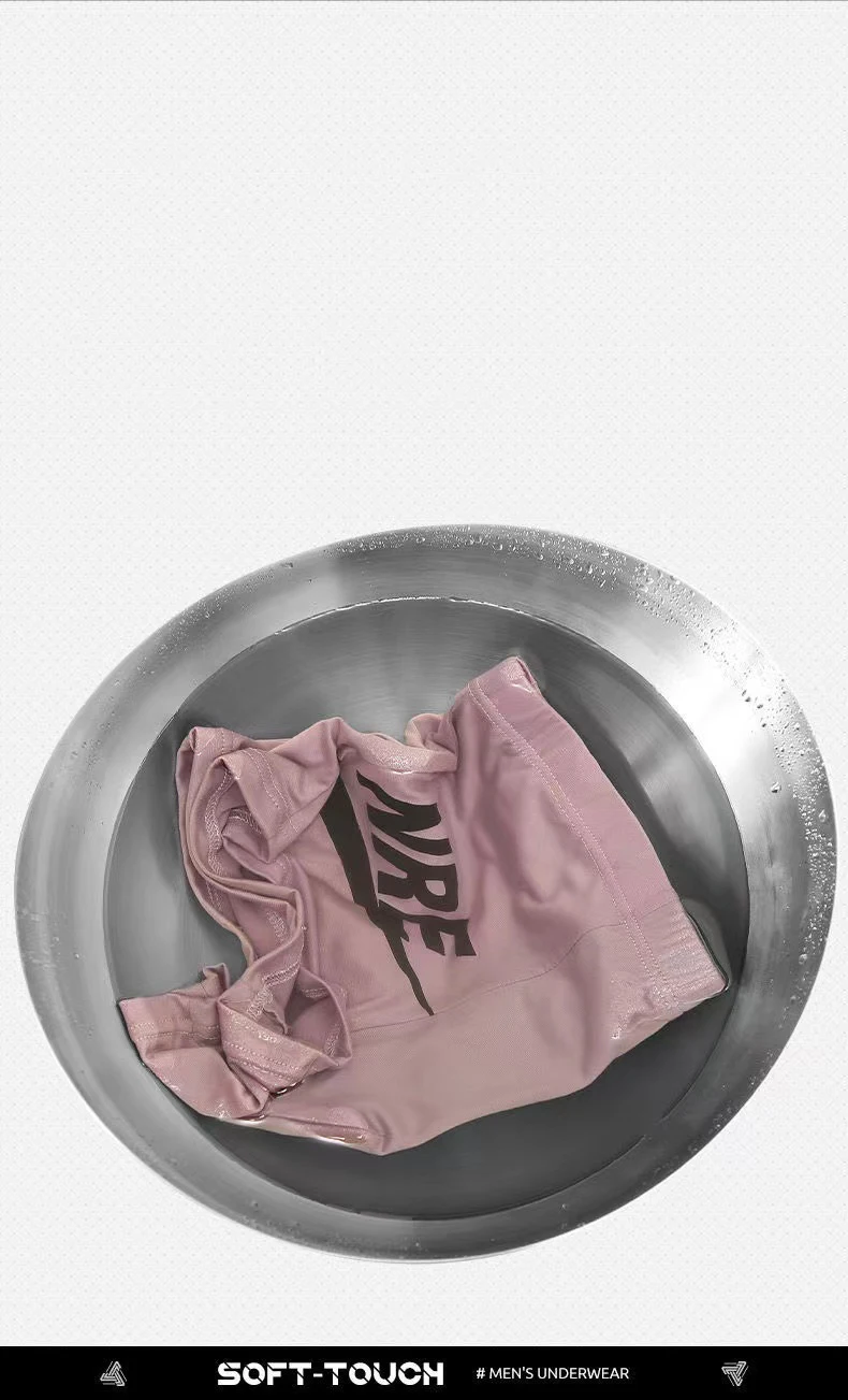 4Pcs/Lot New Men's  Underpants Boxer Shorts man Fashion Print Underpants Mid-waist Comfortable Breathable Panties L-4XL Size