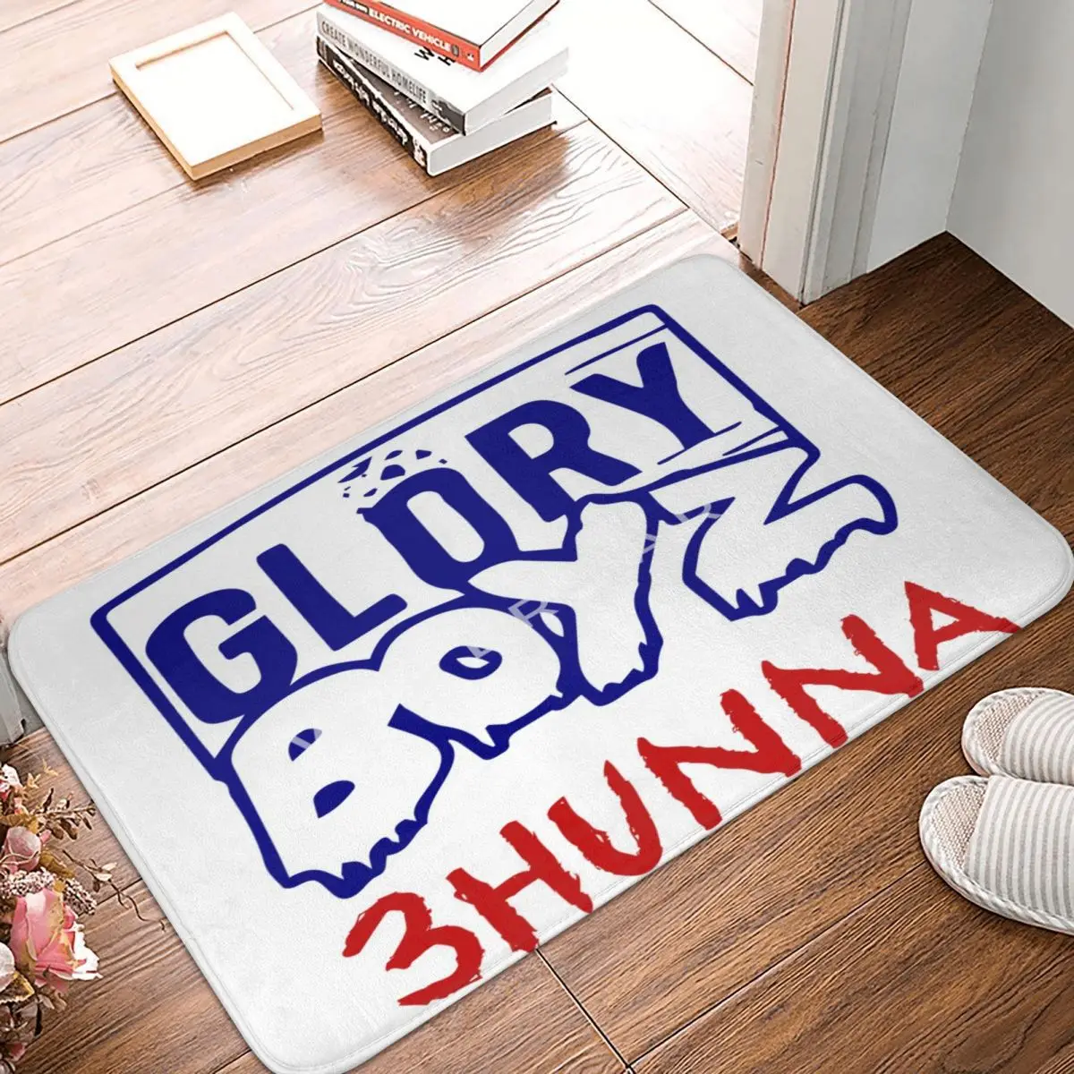 Glory Boyz 3Hunners Carpet, Polyester Floor Mats Trendy Bathroom Everyday Festivle Gifts Mats Customizable