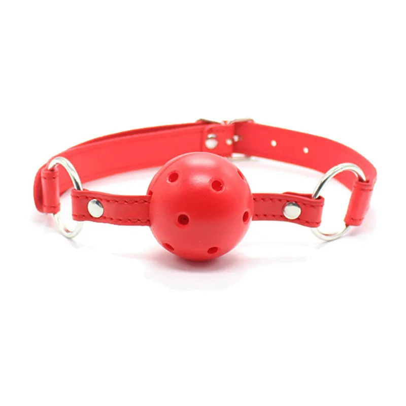 3 цвета искусственная кожа кляп Регулируемый силиконовый шарик Фетиш ролевые