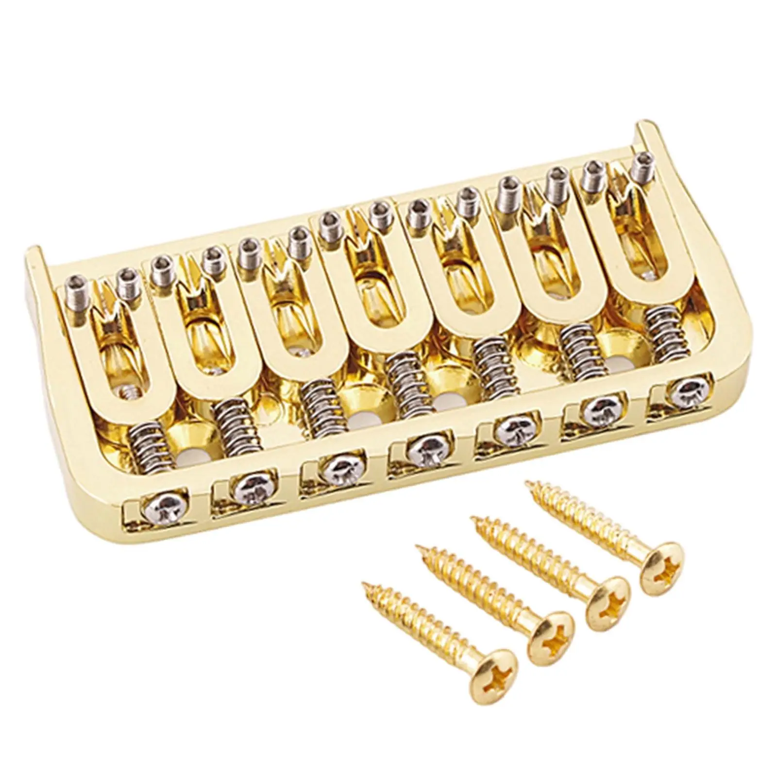 

Metal 7 String Saddle Bridge for Electric Bridge Parts Guitar Accessories