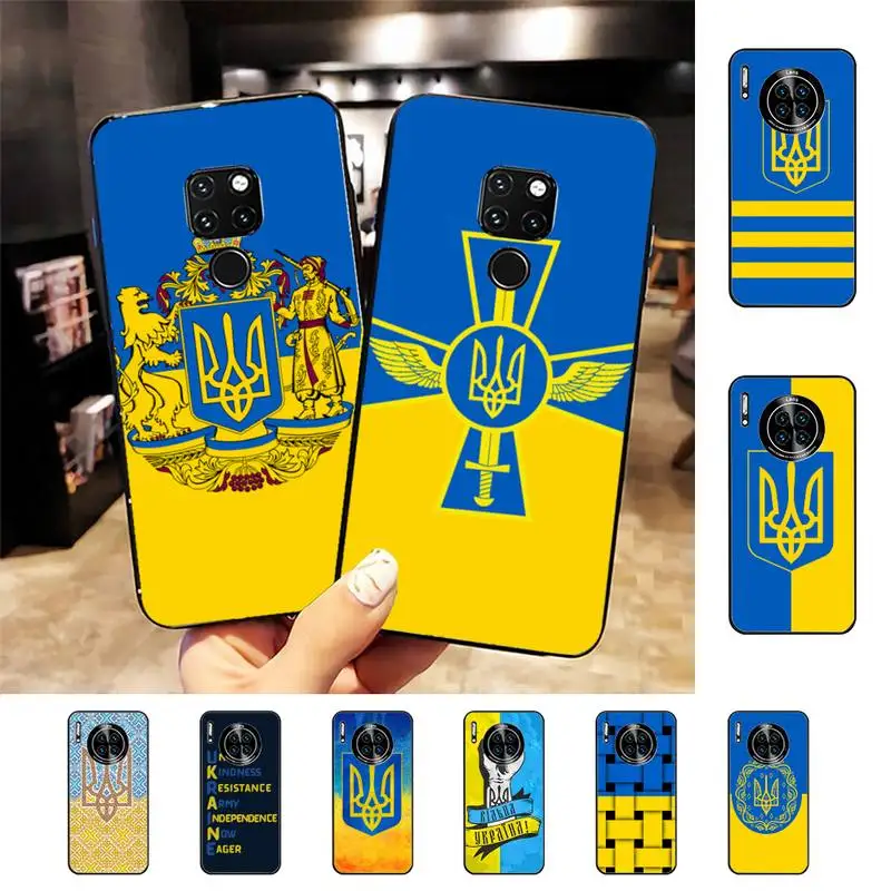 

Ukraine Flag Phone Case For Huawei Nova 3I 3E mate 20lite 20Pro 10lite Luxury funda case