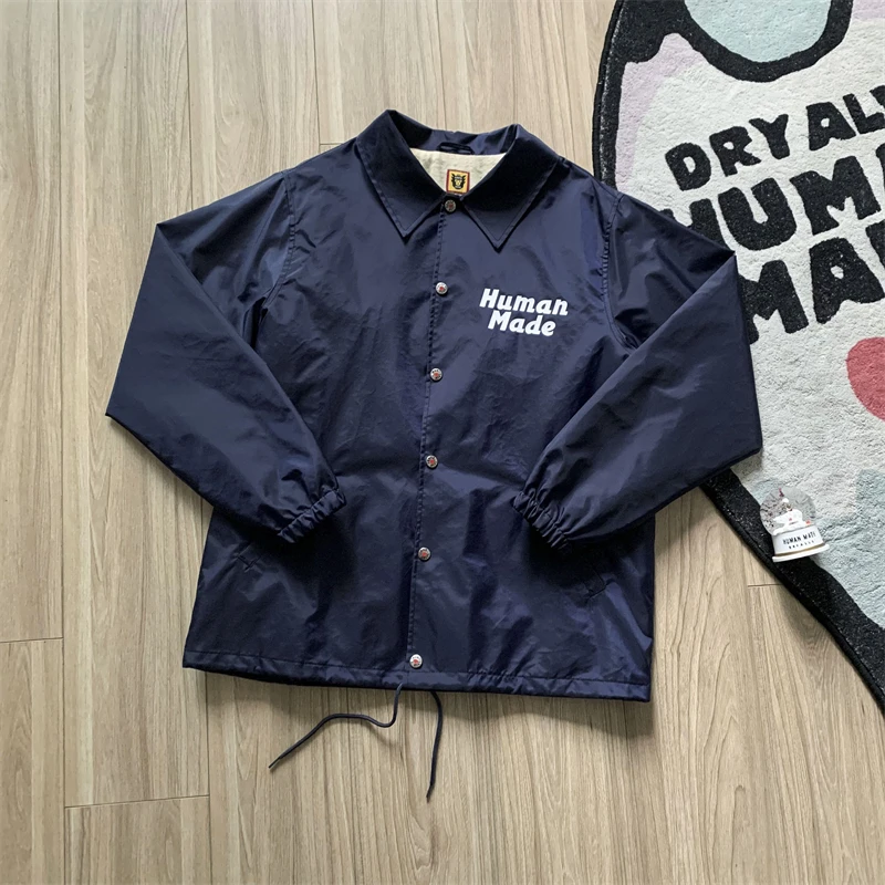 

Vintage Human Made Jacket Men Women Best Quality Polar Bear Duck Windproof Waterproof Jackets