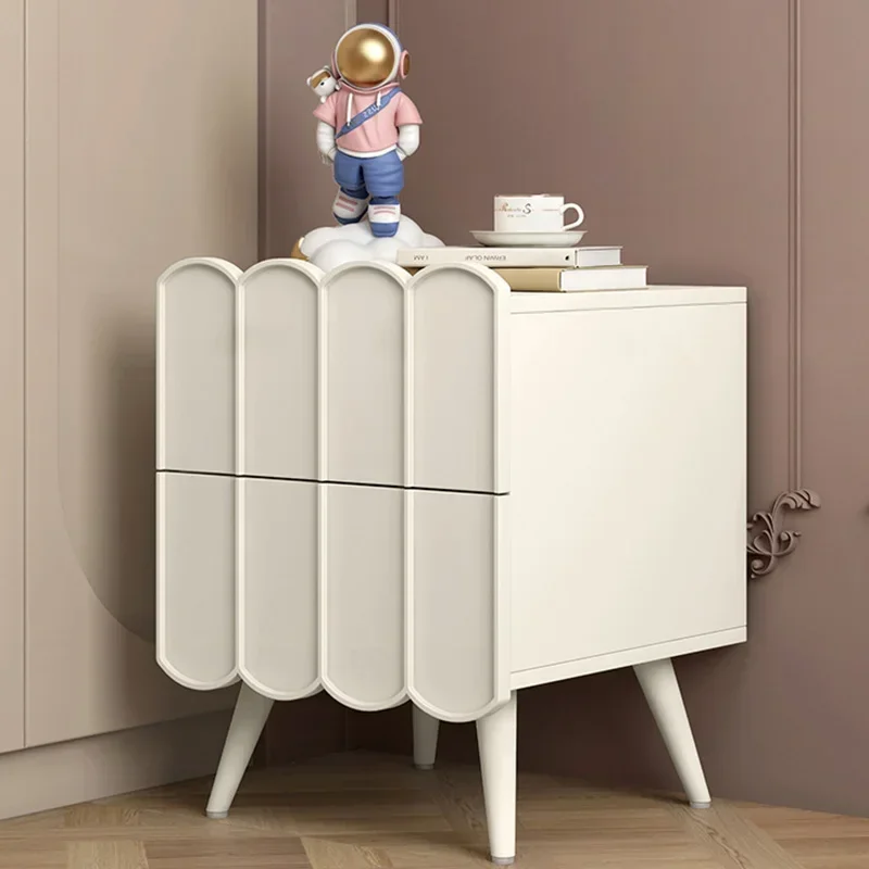 Современный роскошный ночной столик эстетический ящик для спальни стильная