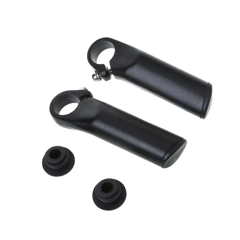 

2pcs Bar End Grips Aluminum Alloy 22.2mm Handlebar Rest MTB Folding Bike