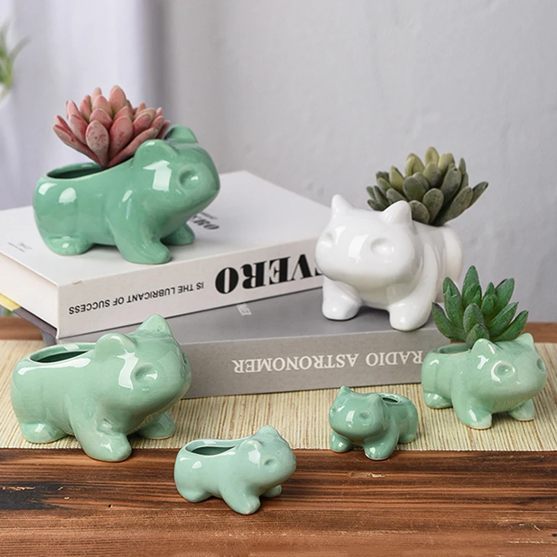 2 шт./3 шт. Миниатюрные модели зеленых растений |