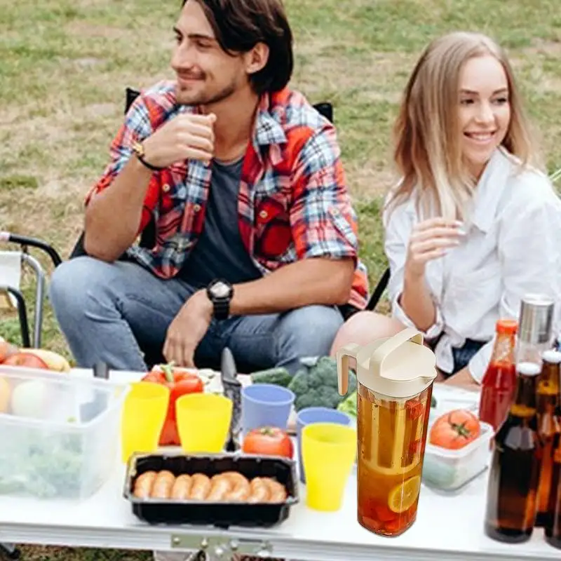 Большая кофеварка для холодного заваривания 1100 мл ручная льда чая ледяной