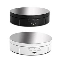 10kg 360 degree electric rotating turntable display stand with battery for jewelry and watches