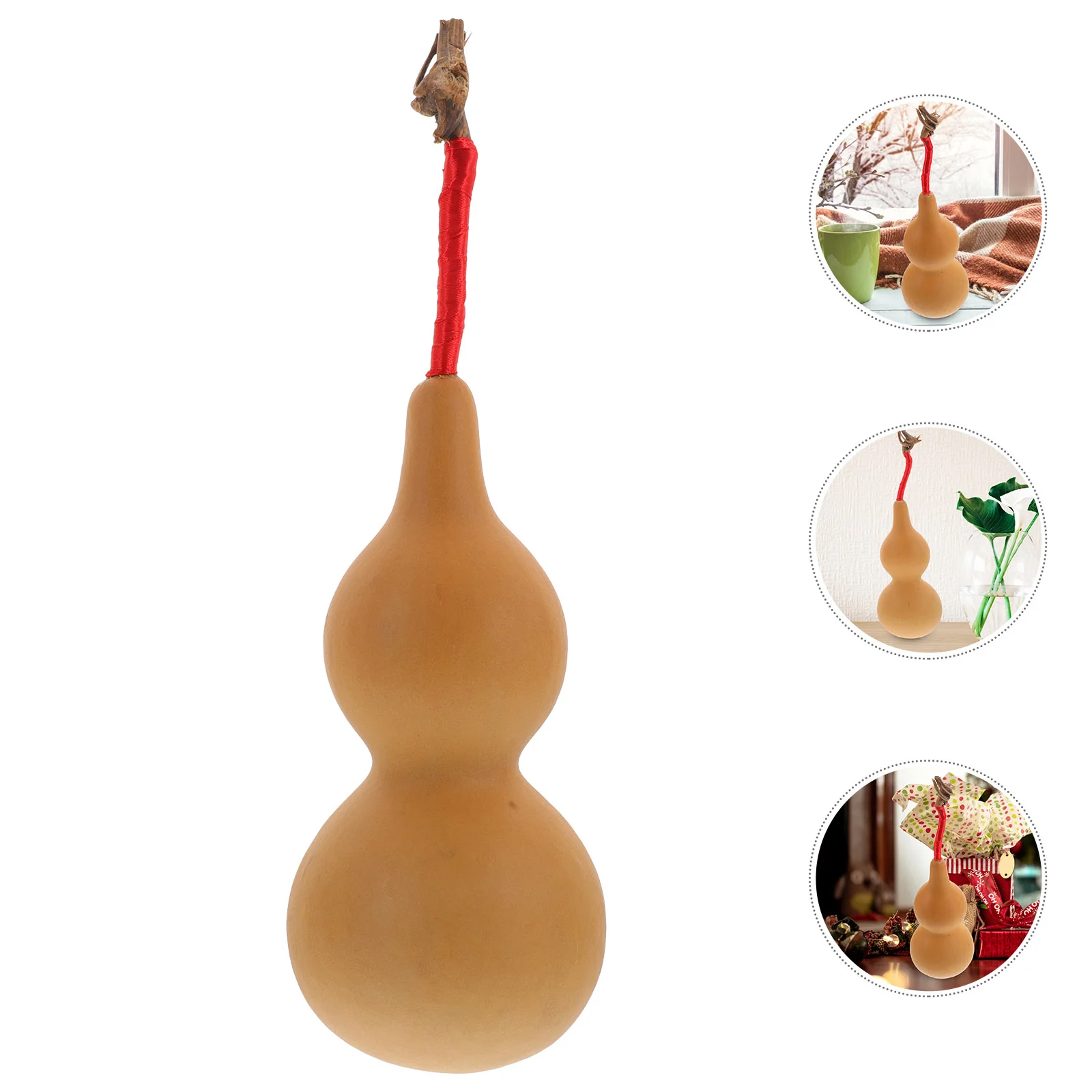 

Gourd Ornaments Vintage Decor Home Blessing Craft Household Adornment Crafts Natural