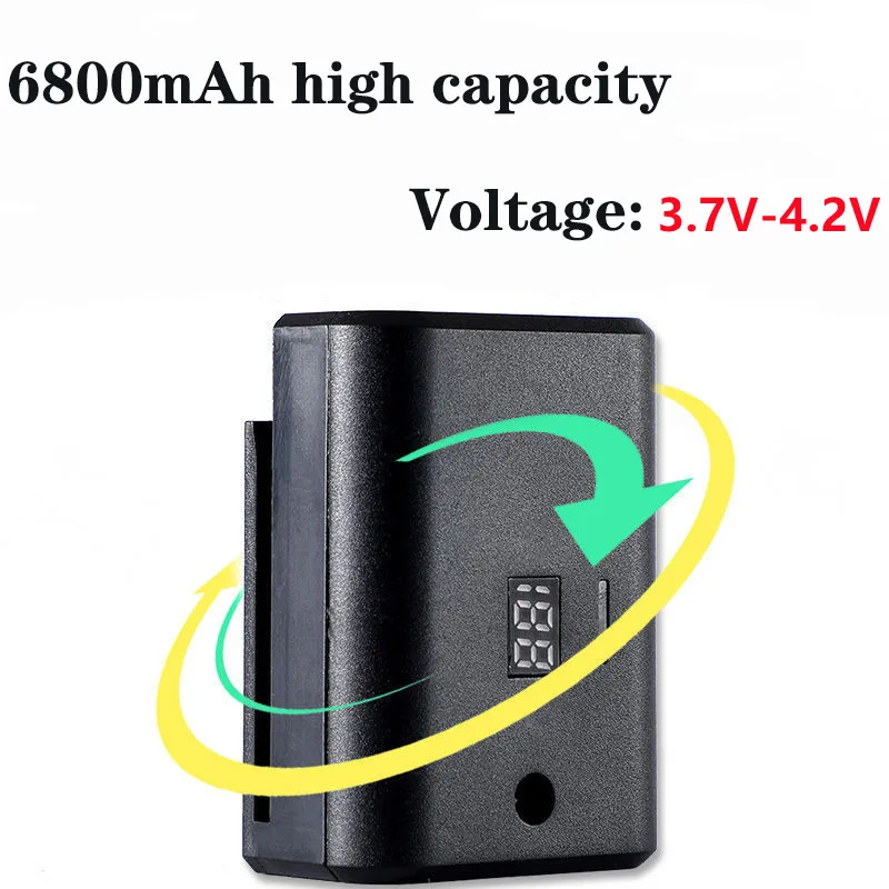 

6800mah Chargeable high power battery Laser level 360 building tools for levelling 3D 12 line powerful green laser level+Charger
