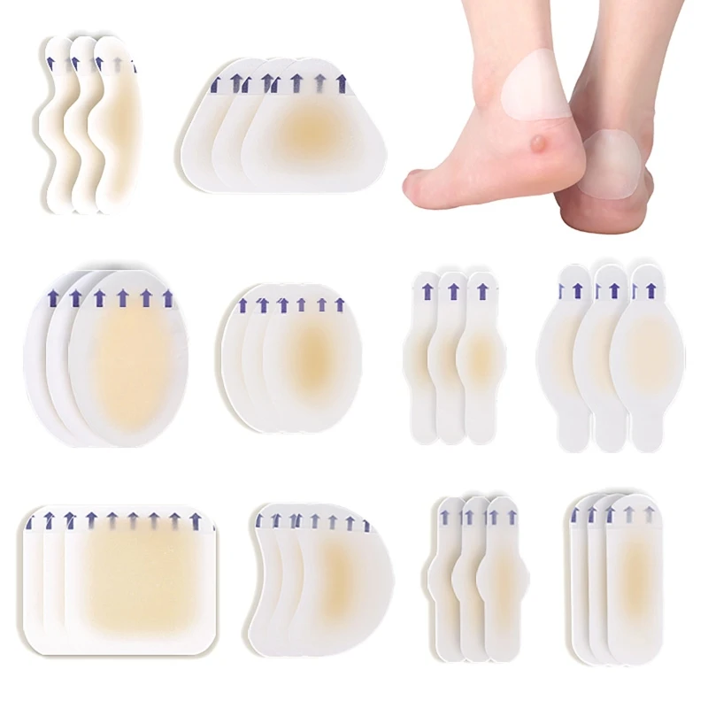 

Hydrocolloid Gel Blister Cushion Bandages 10Size Option Long Lasting Protection Against Rubbing and Friction for 2022 New