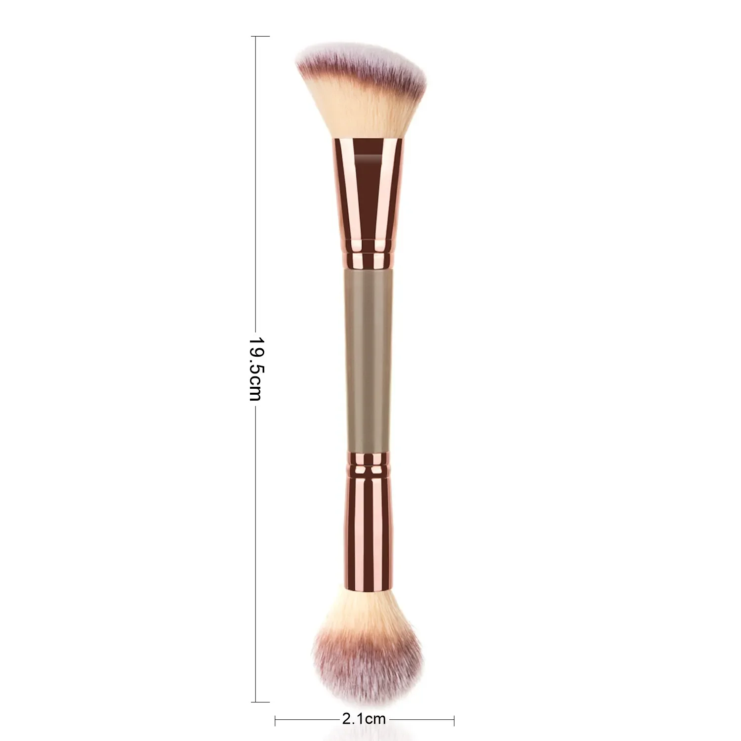 

Eyelash Professional 1Pcs Brush Up Highlight Make Cosmetics Tool Double-Head Blush Beauty Eyebrow Multifunctional Shadow