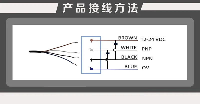Простой цветной фотоэлектрический переключатель Датчик CS-02XNP представляет собой