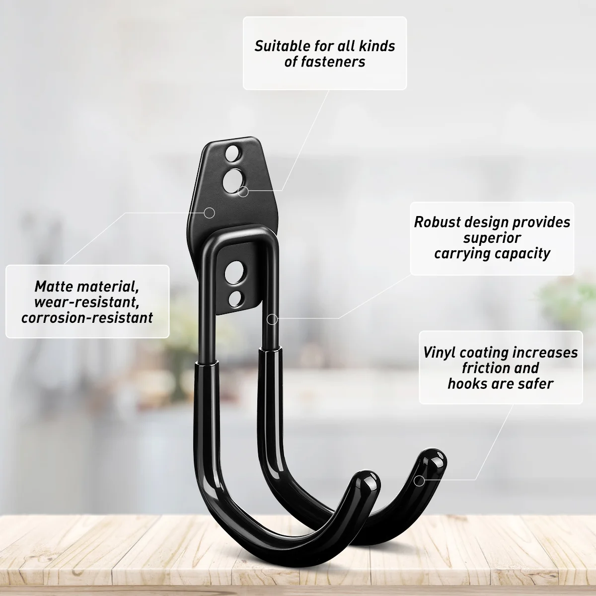 DOITOOL Многофункциональный крючок для инструментов Круглая металлическая