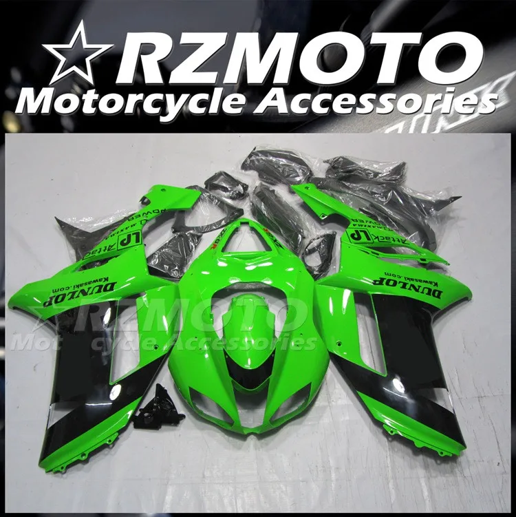 

Style New ABS Fairings Kits Fit For Kawasaki Ninja ZX-6R ZX6R 636 2007 2008 07 08 Bodywork Set Green