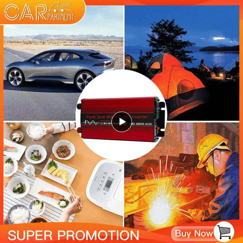 

3500W/5000W/8000W Pure Sine Wave Power Inverter DC 12V To AC 220V For Solar System/Solar Panel/Home/Outdoor/RV/Camping Converter