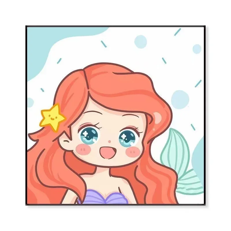 

09182803 Digital oil painting art oil mountain art oil painting living room floor decorative painting