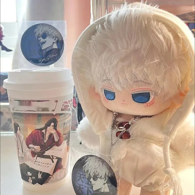 Милая плюшевая кукла 20 см кавайная хлопковая фигурка годжо Сатору мультяшный