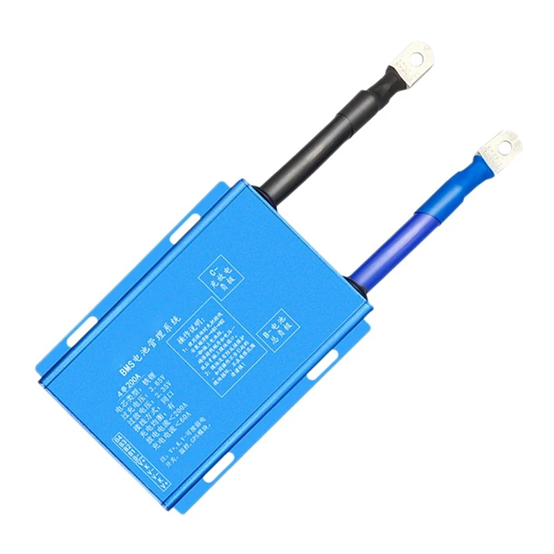 

18650 Battery Bms 4S Lifepo4 Battery Pack Balancer Load Control Board RV Temperature Short Circuit Protection