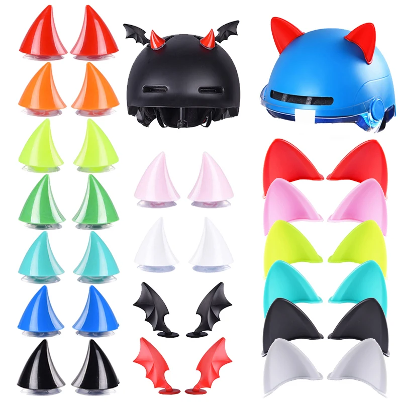 

Универсальный шлем, Аксессуары для электрического автомобиля, с кошачьими ушками, 2 шт.