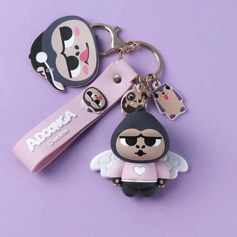 

DIY animation key chain lovely personalized key chain car key chain cartoon gift jewelry key chain bag hanging ornaments