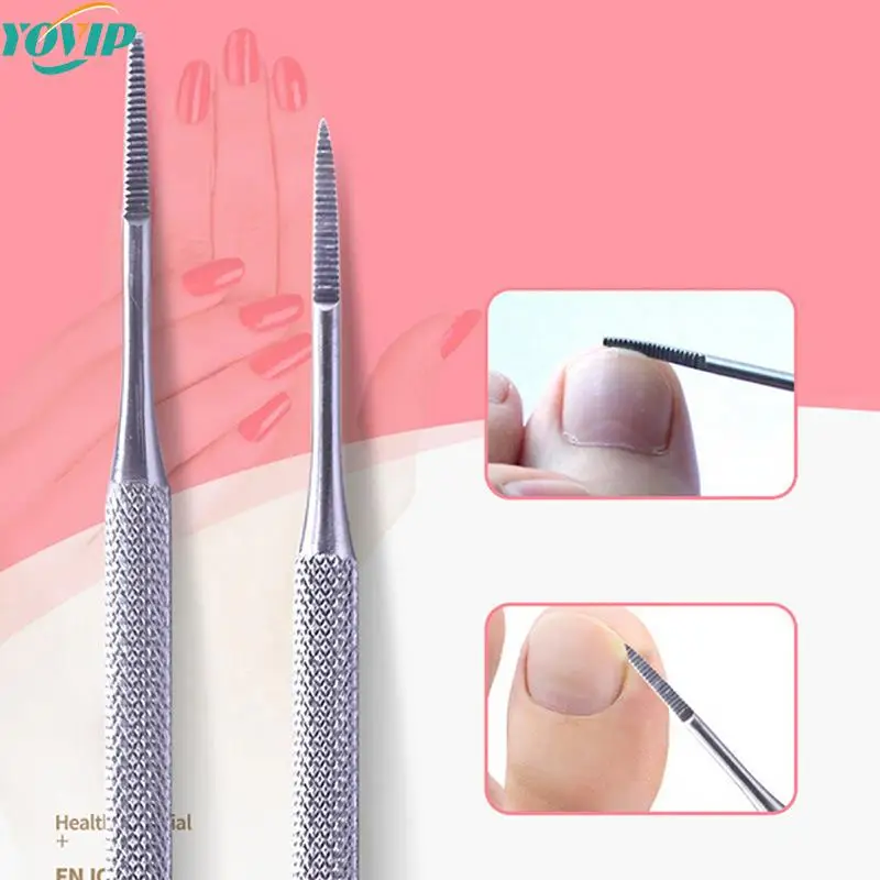 

1pc Stainless Toe Nail File Double Ended Pedicure File Edge Ingrown Toe Nail Lifter Paronychia Podiatry Nail Care
