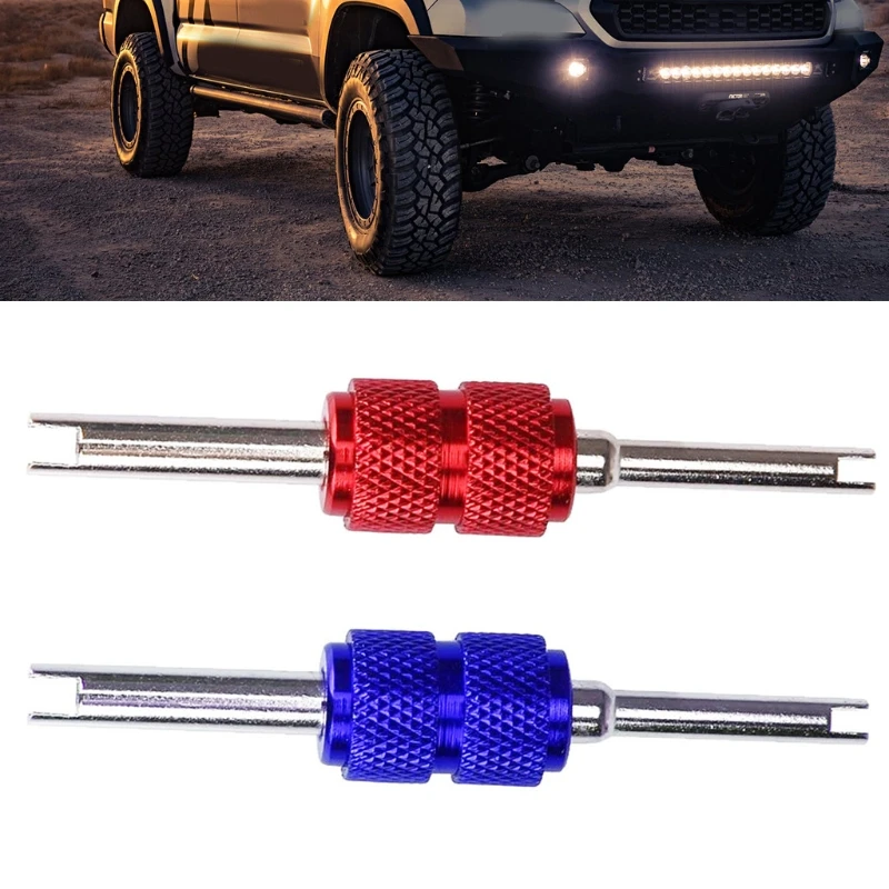 

Tyre Tire for Valve Remover Repair Tool Double Heads for Key Car Bike Trunk Service Tool Installer Tool