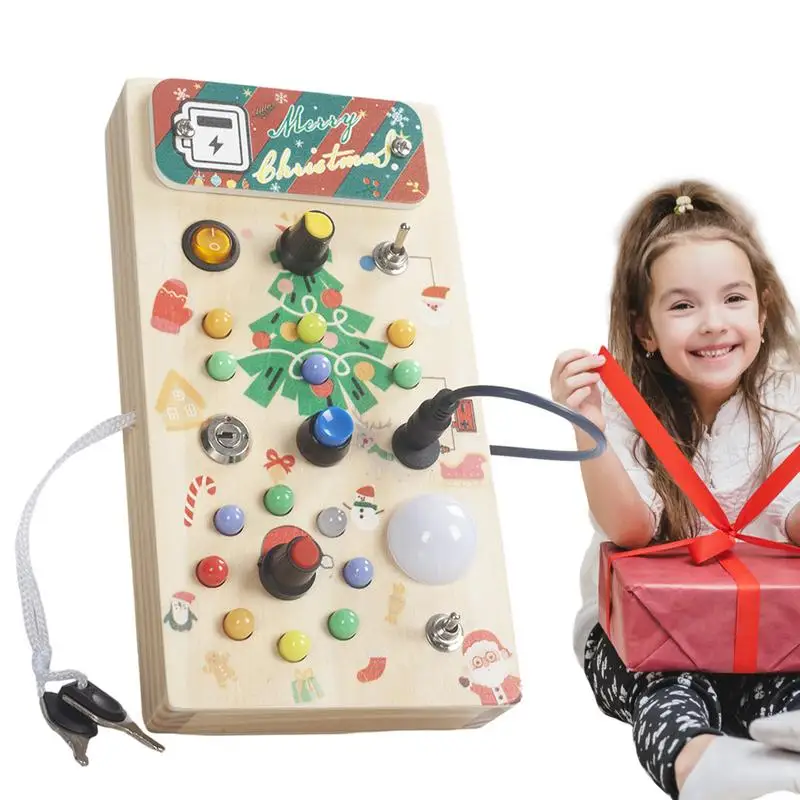 

Доска Монтессори, обучающая игрушка-фиджет, Интерактивная игрушка-фиджет с подключаемыми проводами для дошкольного обучения