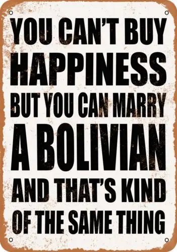 Металлический знак-Свадебный болгарский-винтажный вид