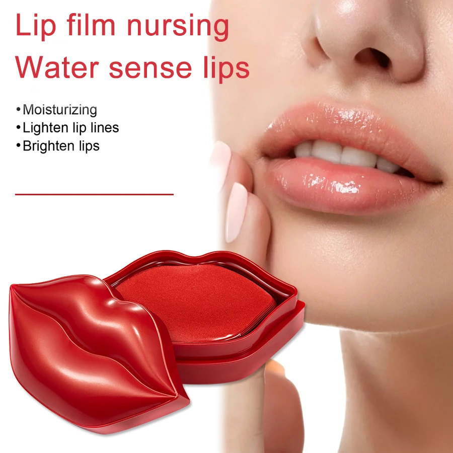 20 шт./1 коробка коллагеновая маска для губ