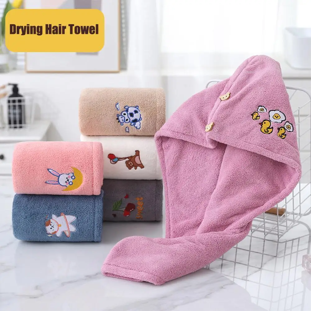 

Женское волшебное полотенце для душа из микрофибры, головные уборы для женщин, быстросохнущие Мягкие Шапки для Дамский тюрбан, головка U4G4