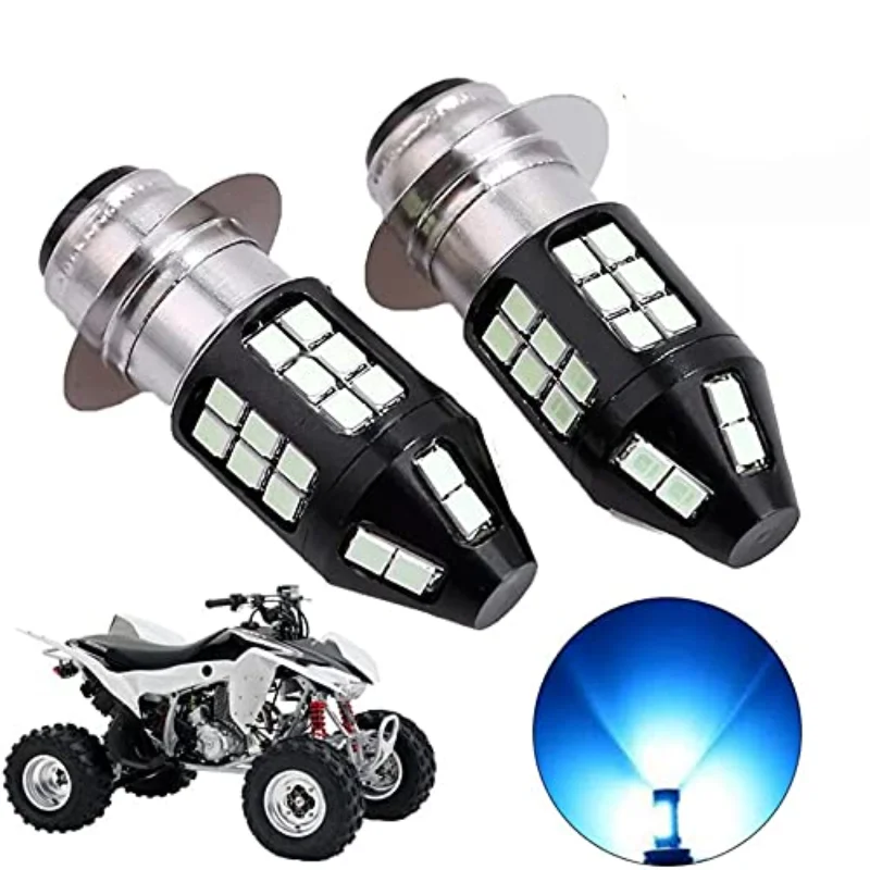 

H6M P15D 2835 40SMD Ice Blue Highlight Running Lights Stop Lights H6M Motorcycle Bulb