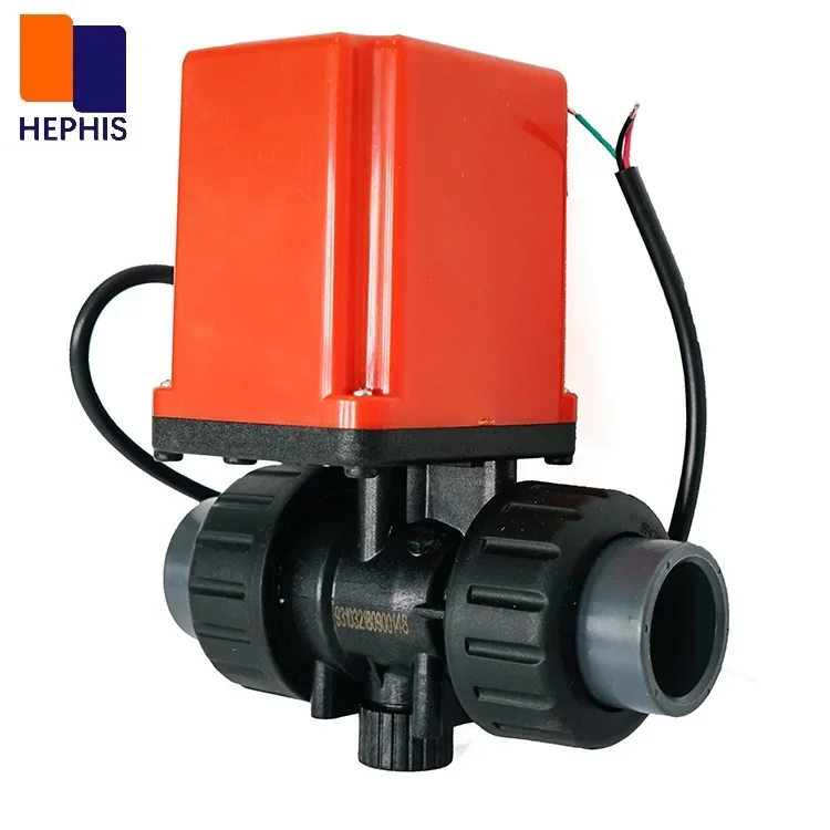 Фото Hephis 2/3 способа, 12/24 В постоянного тока, 110 В/220 В переменного тока, PPO, автоматическое возврата, шаровой кран с электроприводом и высоким качеством №5