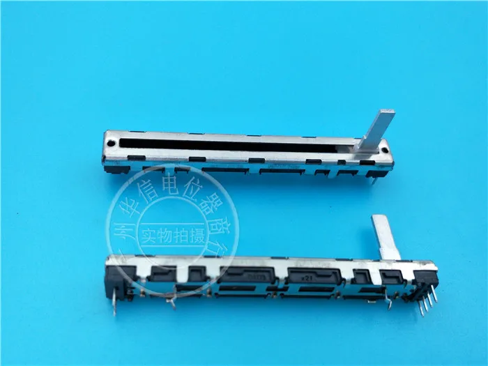 

2 шт. для NOBLE Soundcraft FOLIO-4 миксер прямой скользящий потенциометр D10K/стерео Fader D103X2 для behringer 1832