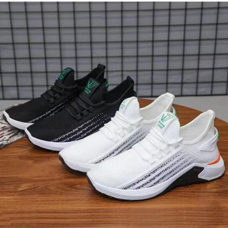 Кроссовки мужские без шнуровки Повседневная дышащая спортивная Удобная