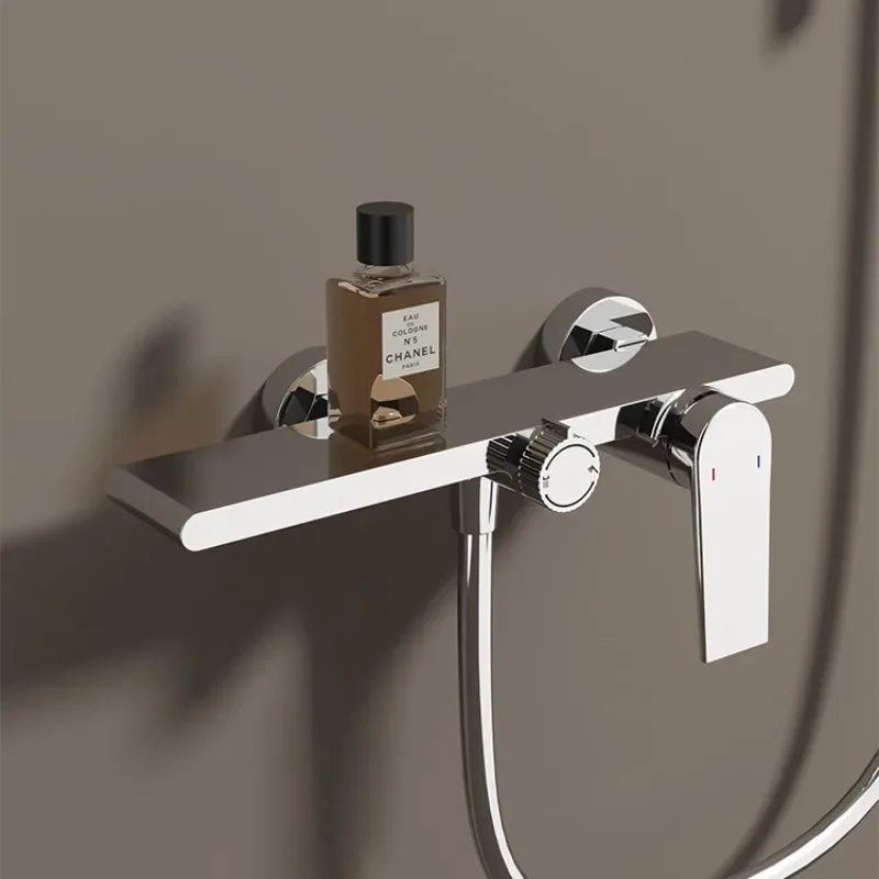 Регулируемый смеситель для душа из бронзы и латуни ванной комнаты горячей