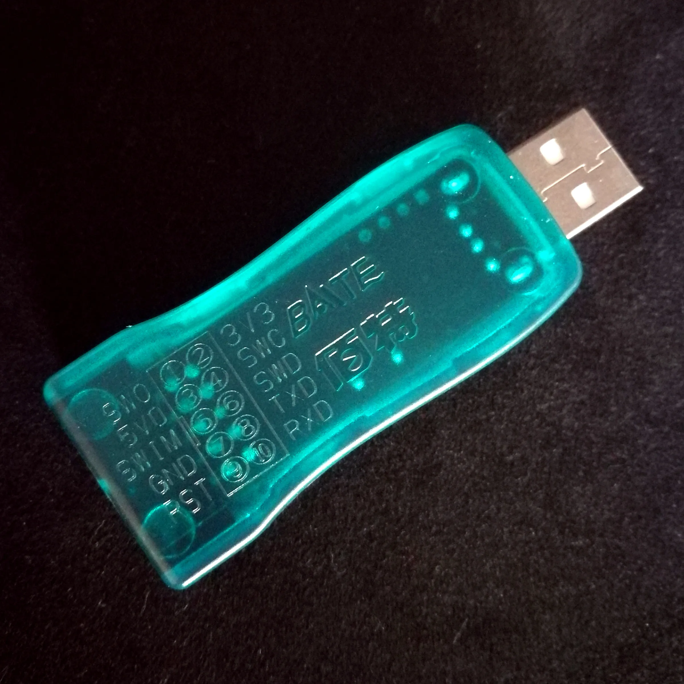 Программатор STLINK ST-Link V2-1 Mini STM8 STM32 программатор загрузки с покрытием DuPont Cable