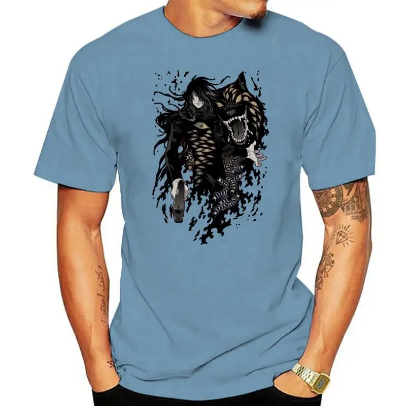 

Мужская футболка Hellsing Ultimate унисекс футболка женская футболка Топ