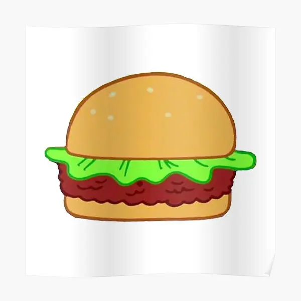 Крабби Патти постер украшение комнаты картина Художественная печать Настенная