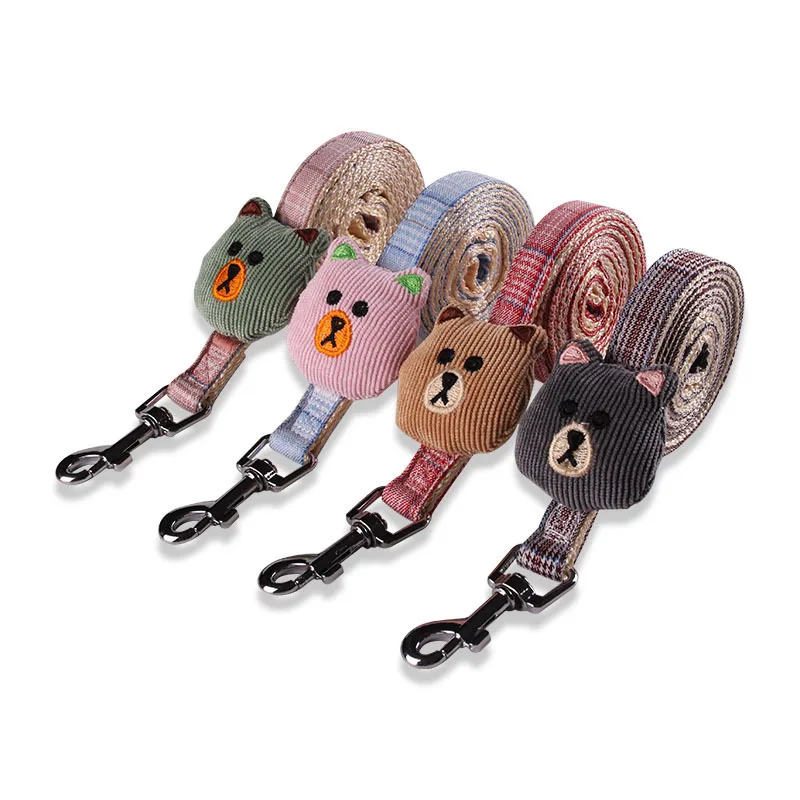 

Pet Traction Rope Bear Cartoon Pet Chest Strap Dog Chain Walking Rope Dog Traction Belt Pet Supplies